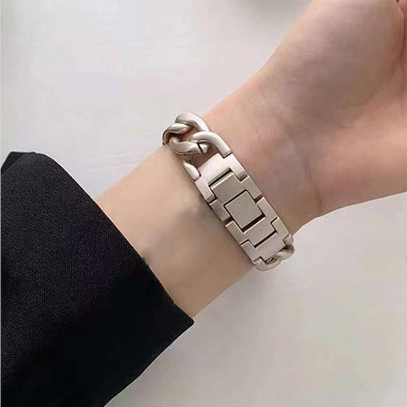 Watch Band, 1 Count Adjustable Length Replacement Straps with Anti-Dropping Damping Strip, Smart Watch Bands Compatible with Ultra SE 8 7 6 5 4 3 2 1 Series